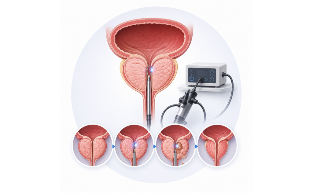 BPKRP Bipolar PlasmaKinetic Resection of Prostate for enlarged prostate BPH treatment by Dr Anand Utture best urologist in Mumbai
